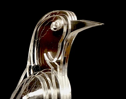 Mockingbird Acrylic Bird