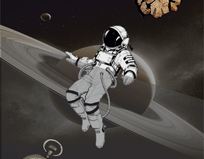 Recriação Interstellar usando imagens do Pinterest