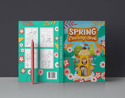 Sping Coloring Book
