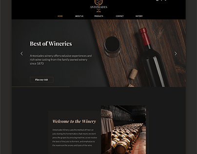 Winery Website Redesign