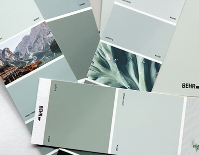 BEHR Sustainable Powder Paint Package Rebrand