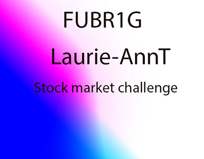 Stock market challenge