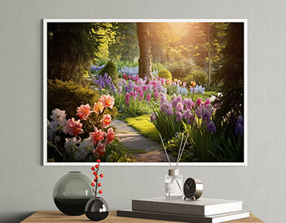Set of Spring Themed Picture Frame-Home Decor
