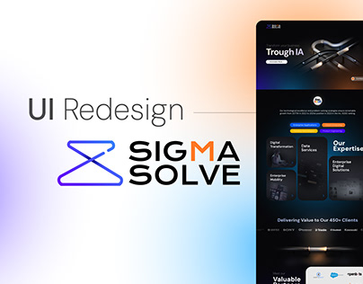Project thumbnail - UI Redesign / Sigma Solve x Sworkz