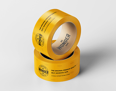 Adhesive Tape Product Mock Up