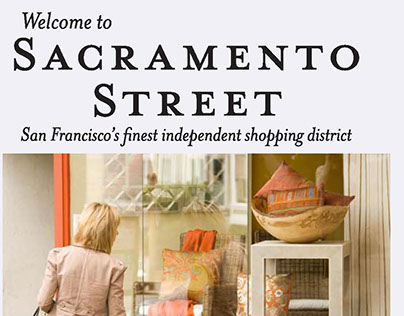 Brochure Design for Sacramento Street Merchants