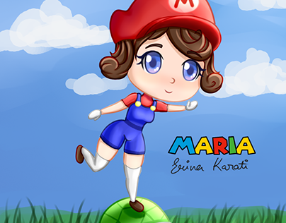 Chibi Female Mario