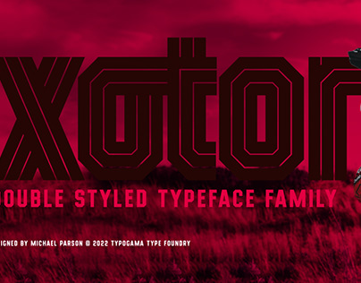 NEW: Xotor typeface