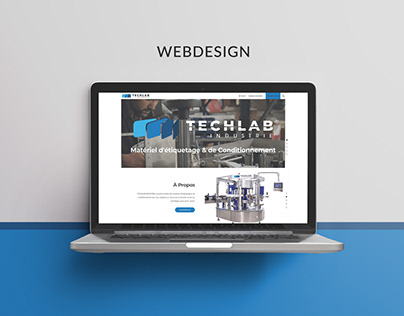 Techlab Industrie - Webdesign