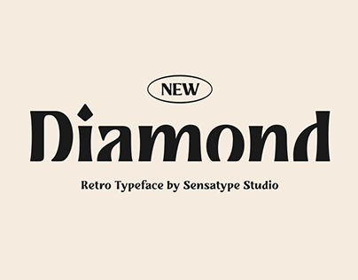 Diamond - Retro Typeface