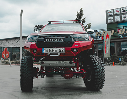 Outroad academy - Toyota hilux off road test shoot