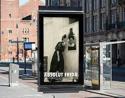 Absolut Vodka Frida Kahlo Ad