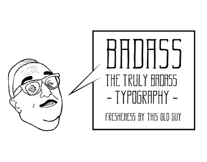 Badass Typography Regular