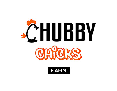 Project thumbnail - CHUBBY CHICKS CHICKEN FARM LOGO