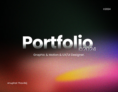 PORTFOLIO® | Graphic & Motion & UX/UI Designer