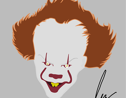 Pennywise Vector Portrait
