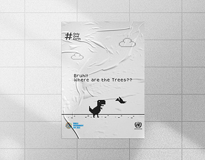 Minimal Poster world environment day