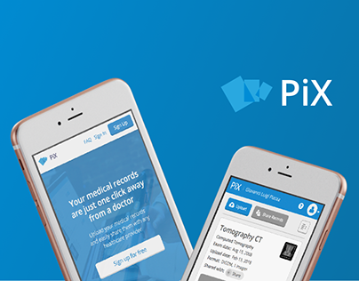 PiX Cloud - Patient Medical Records Sharing Platform