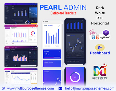 Pearl Bootstrap Admin Template