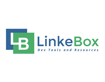 Linkebox Horizontal logo + tagline