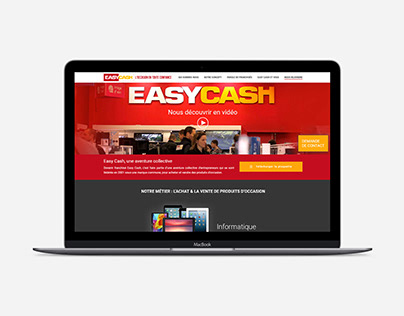 Easy Cash refonte site franchisés