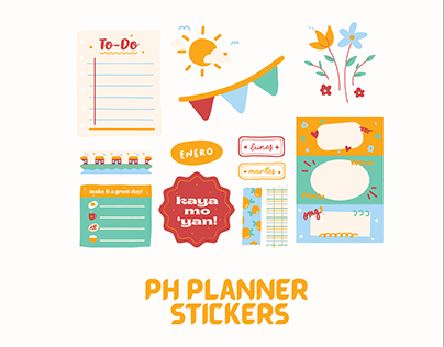 Philippine-Themed Planner Stickers