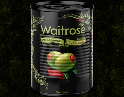 Waitrose Olive Peper Packaging Design