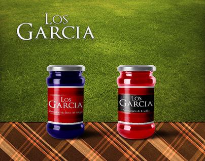 Los Garcia - Etiqueta, branding