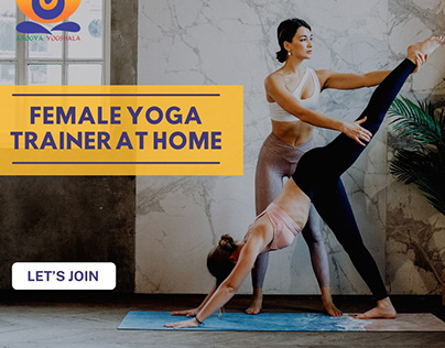 Female Yoga Trainer at Home