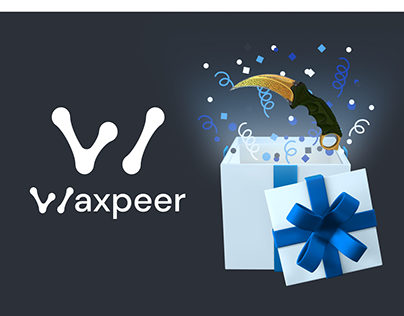 Waxpeer Gift Opening page