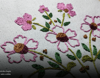Stitched Whispers: A Tapestry of Hand Embroidery
