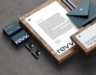 Revv Healthcare Branding Brand Identity