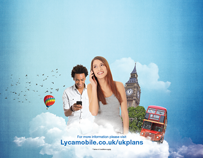 Lycamobile advertising exposed in WHSmith