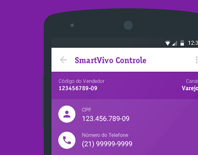 SmartVivo Controle Android App