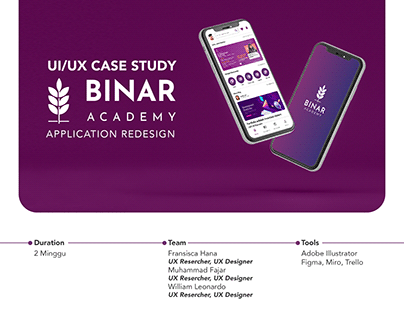 UI/UX Case Study: Redesign Binar Academy App