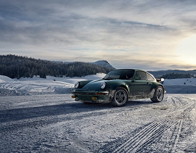 911 Classic: A snowy road trip (CG)