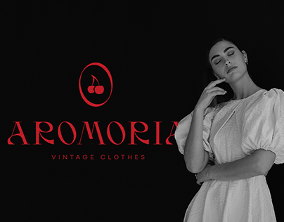 Aromoria | Логотип для винтажного магазина одежды