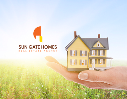Sun Gate Homes Logo Design