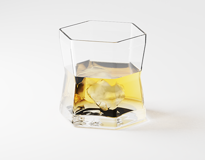Castle Scotch & Whiskey Glass Design