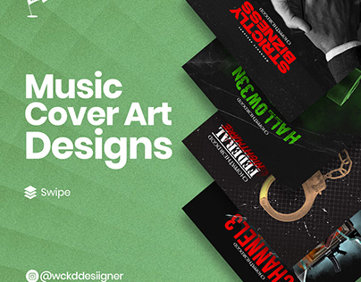 Music Cover Art Designs for a Trap/Drill Artist