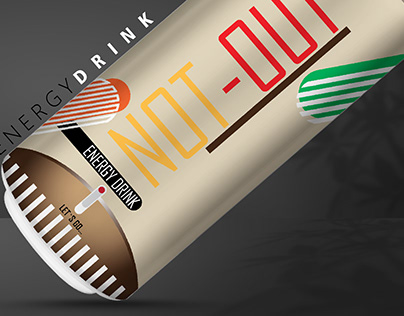 ENERGY DINK - NOT-OUT / Brand & Packaging Design