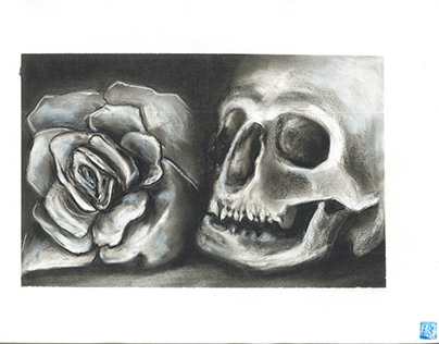 Rose and scull