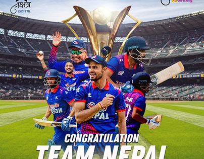 Congratulation Post Nepal Cricket Team