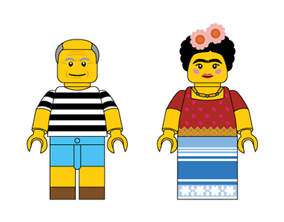 LEGO - Artists minifigures proposal