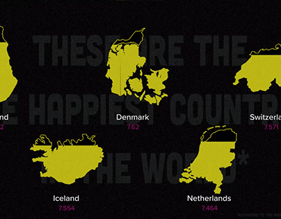 The happiest countries