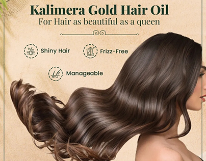 Kalimera 24K Gold - Herbal Hair Oil