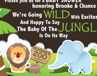 The Hughes Family | Baby Shower Invites