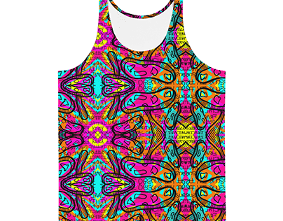 Fractal Obscurity Unisex Tank Top
