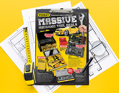 Stanley Tools – Advertising Collateral
