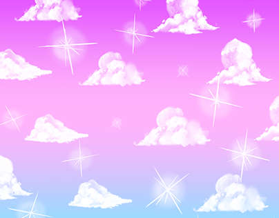 Kawaii Pastel Sky